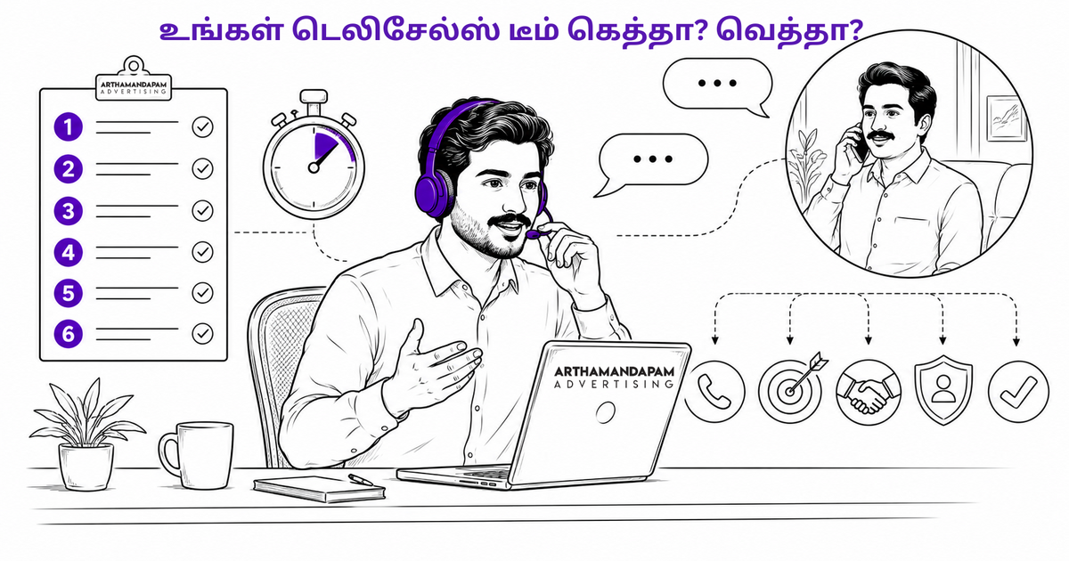டெலிசேல்ஸ் வெற்றி வழிகள்